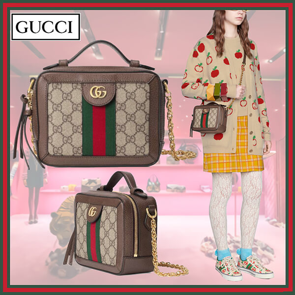 グッチ ショルダーバッグ コピー アップル&ハート 最新コレクション GG ミニ602576K05NB8745